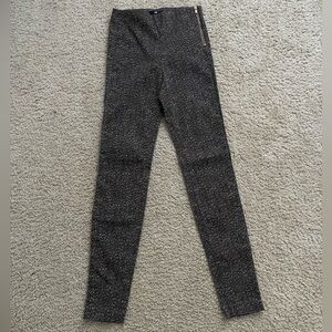skinny high-rise trousers